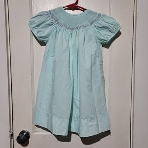 Little girls Smocked Dress